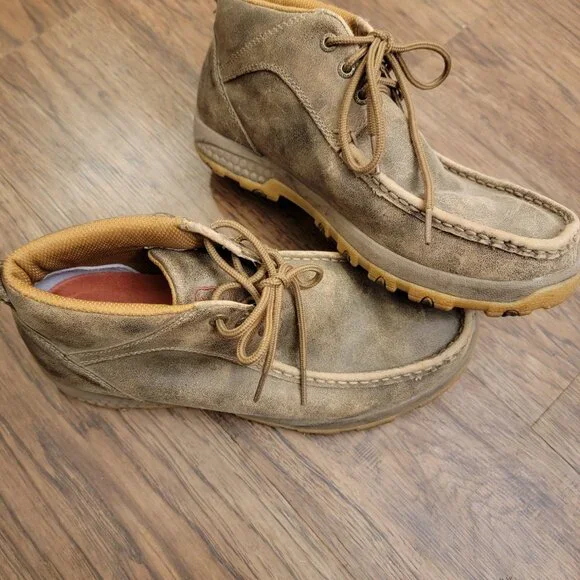 Twisted X Tan Chukka Boots - Picture 2 of 4